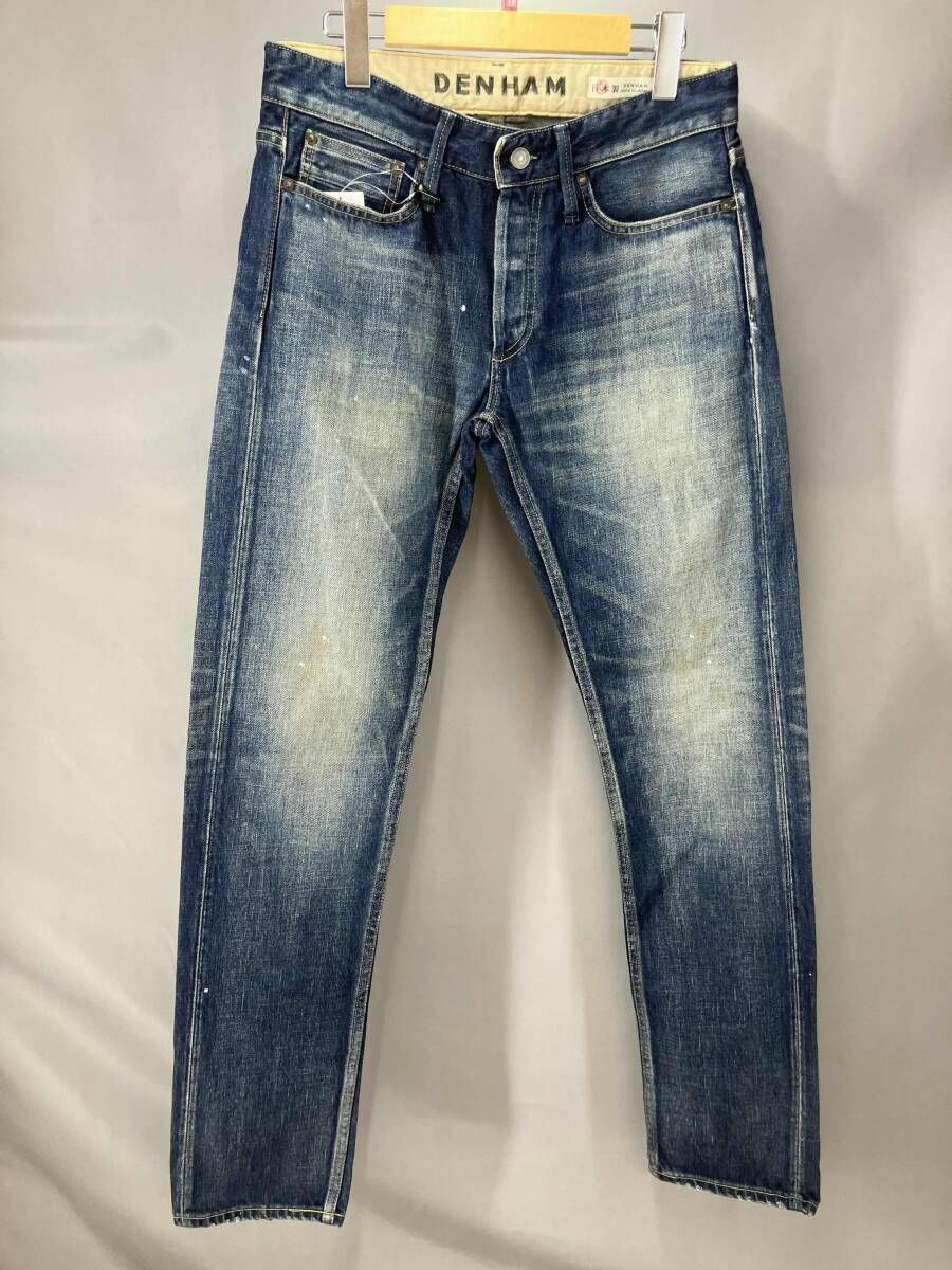 ★ タグ付き DENHAM デンハム 01-26-04-11-102 ジーンズ デニムパンツ Gパン 日本製 W30 L32 インディゴ ブルー 通年