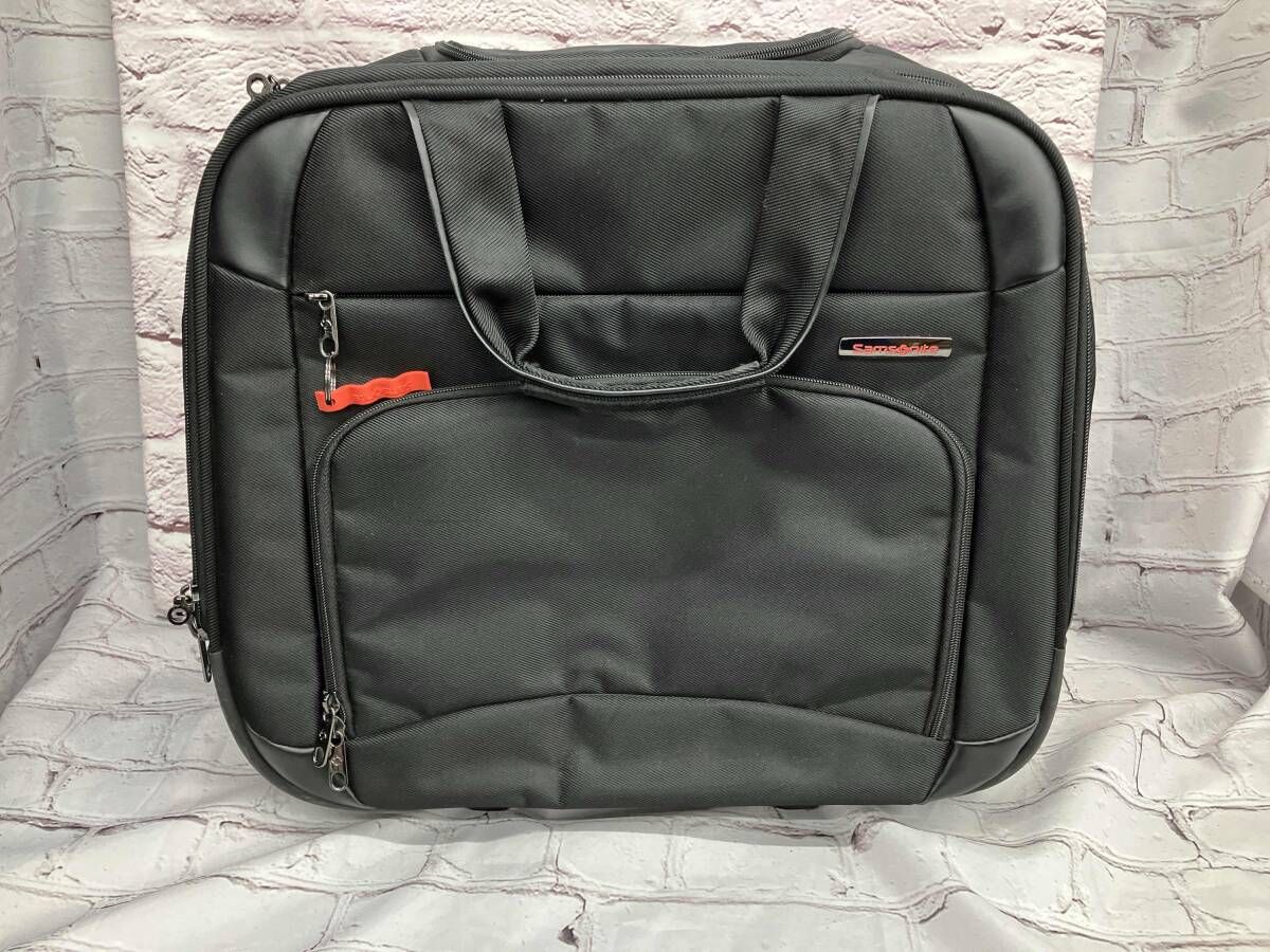 Samsonite キャリーバッグ ブラック Samsonite キャリーバッグ/Mobile office VATON Rolling Tote ブラック