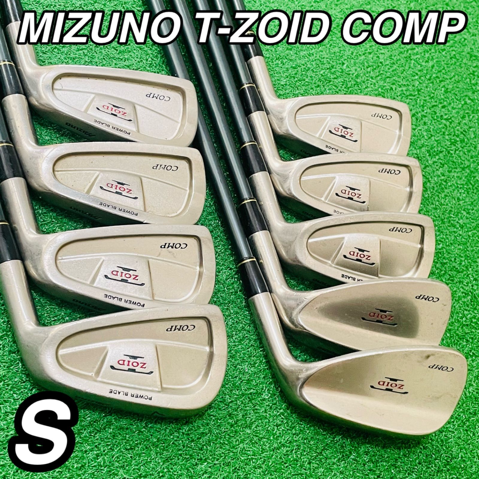 302 MIZUNO T-ZOID COMP ミズノ メンズ 右利き アイアン9本セット 