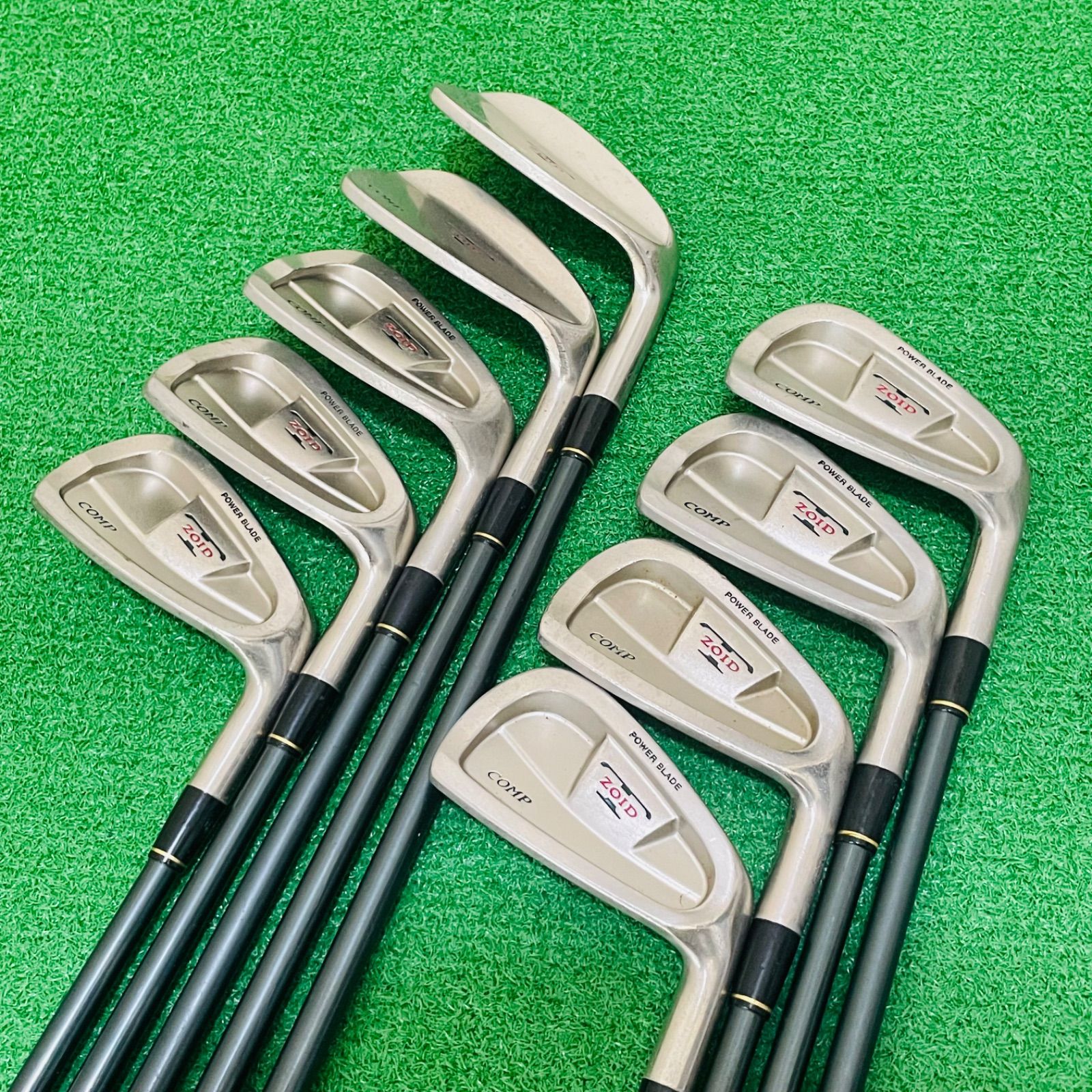 302 MIZUNO T-ZOID COMP ミズノ メンズ 右利き アイアン9本セット 