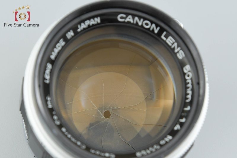 中古】Canon キヤノン 50mm f/1.4 L39 ライカスクリューマウント