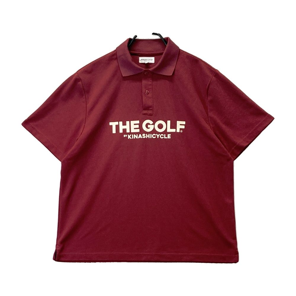 サイズ：M KINASHI CYCLE GOLF キナシサイクルゴルフ 半袖ポロシャツ