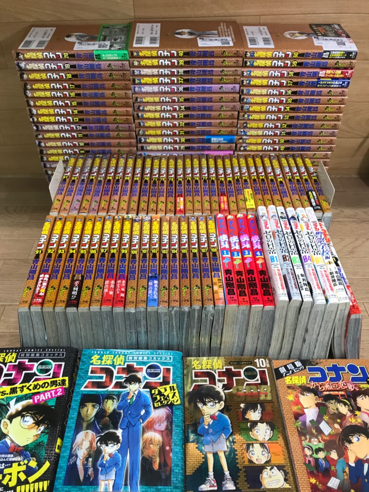 ☆【未開封あり】名探偵コナン 1～108巻 コミック全巻＋関連本15冊