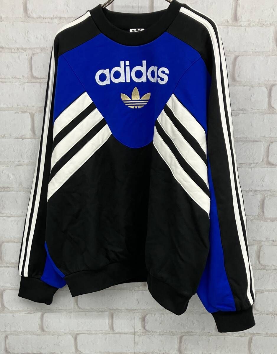 adidas クルーネック スウェット アディダス オーバーサイズ KD7769 size XL