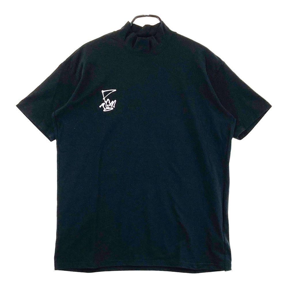 サイズ：L TANGRAM　タングラム ×RYUJI KAMIYAMA モックネック 半袖Tシャツ ブラック系 [240101737441] ゴルフウェア メンズ ストスト