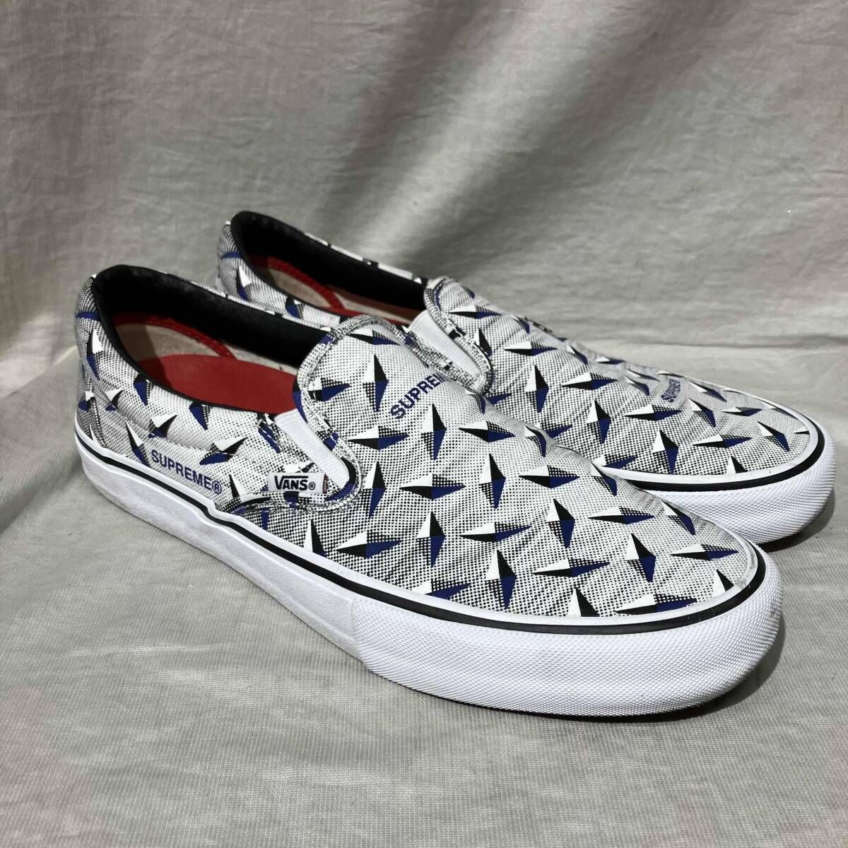 VANS スニーカー サイズ29.5 supreme Slip-On Pro VN0A347VTEF バンズ