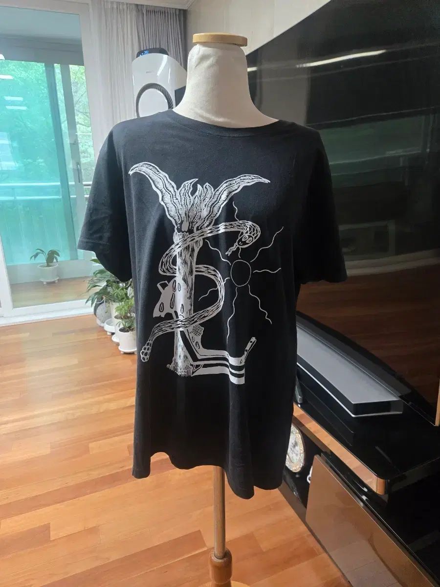 Saint Laurent サンローラン ブラック 半袖 Tシャツ