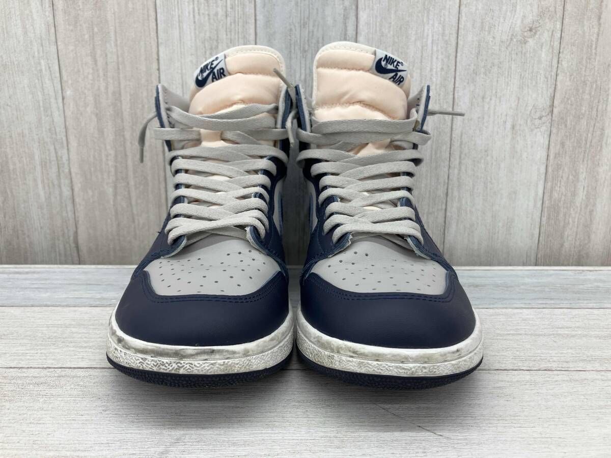 NIKE／ナイキ／エアジョーダン1 ハイ 85 ジョージタウン／スニーカー／28cm／ネイビー ／BQ4422-400