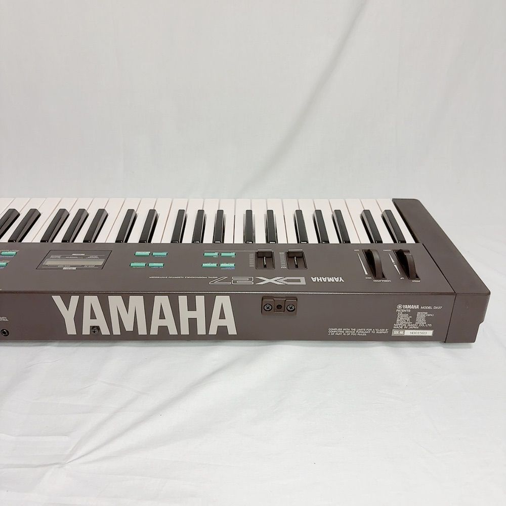 YAMAHA DXシリーズ DX27 FM音源 シンセサイザー 電子キーボード