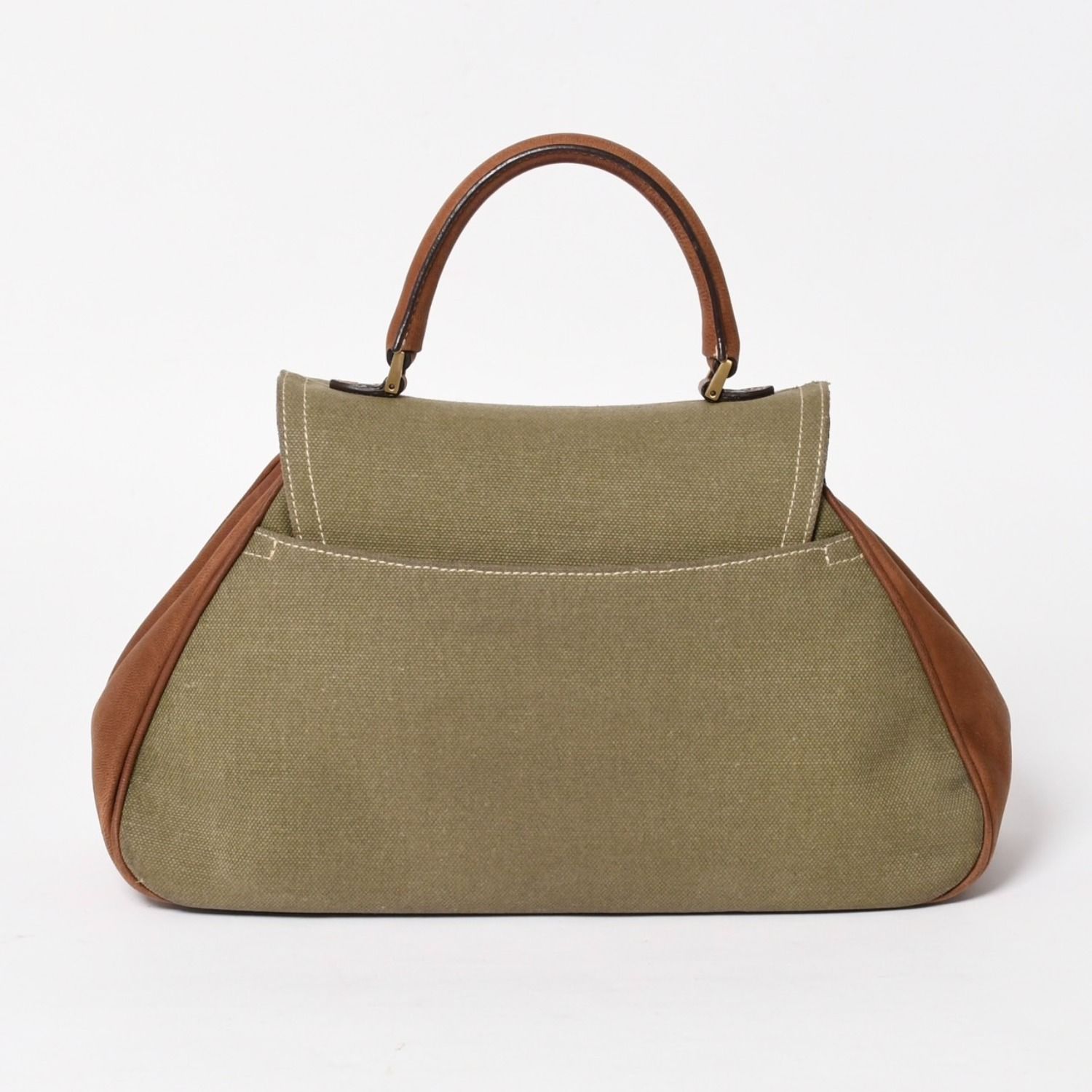 Christian Dior クリスチャンディオール サドルバッグ ハンドバッグ カーキ ブラウン ゴールド金具 希少 BO B 0013 美品 中古 4a005268 Christian Dior クリスチャンディオール サドルバッグ ハンドバッグ カーキ ブラウン ゴールド金具 希少 BO B 0013 美品 中古 4a005268