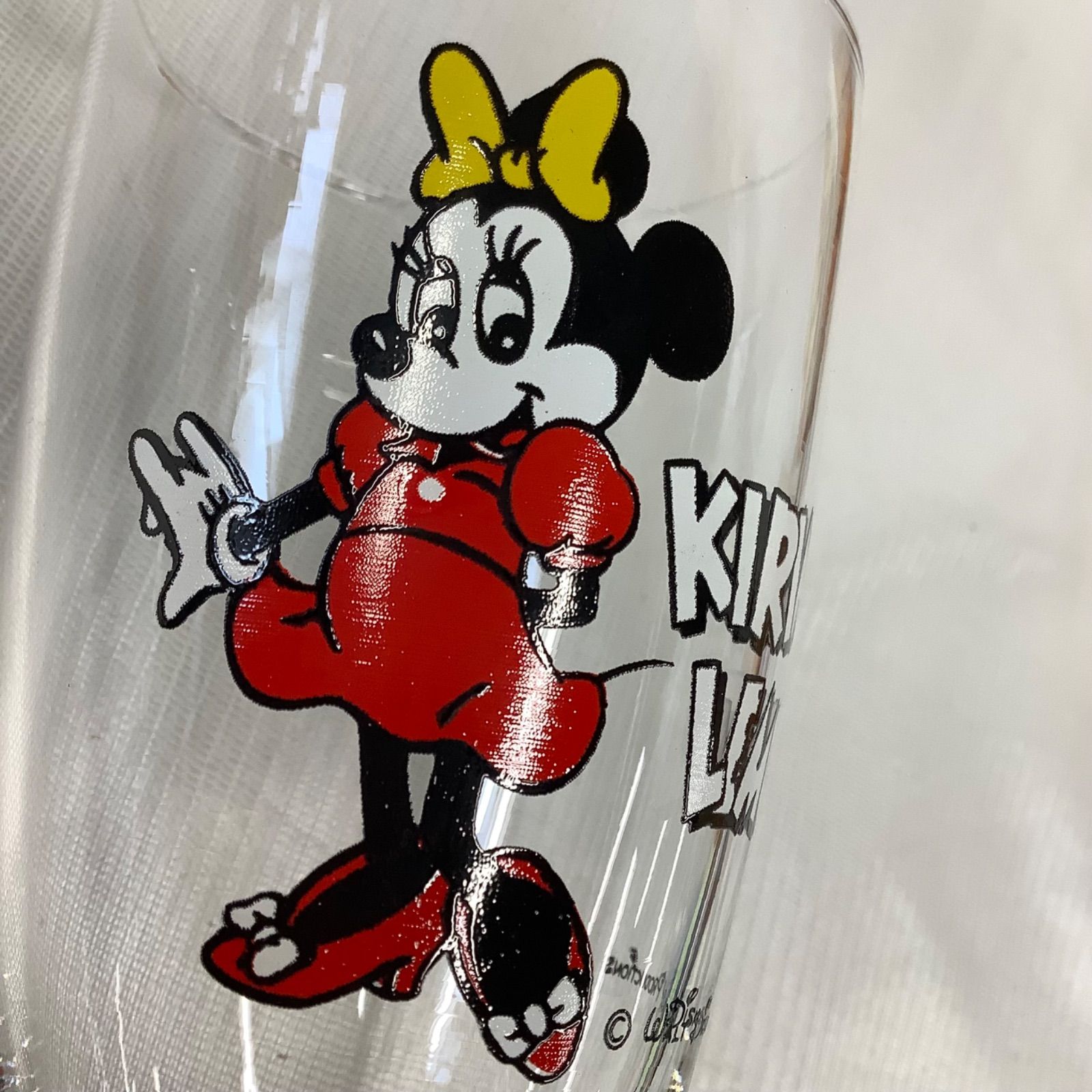 昭和レトロ キリンレモンノベルティ ミッキー＆ミニー ペアグラス×2箱