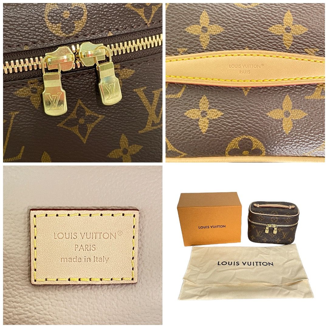 LOUIS VUITTON ルイヴィトン モノグラム ニースナノ M44936 バニティ