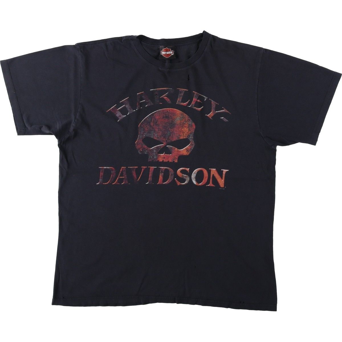 古着 ハーレーダビッドソン Harley-Davidson ドクロ柄 スカル柄 モーターサイクル バイクTシャツ メンズM相当/eaa657258
