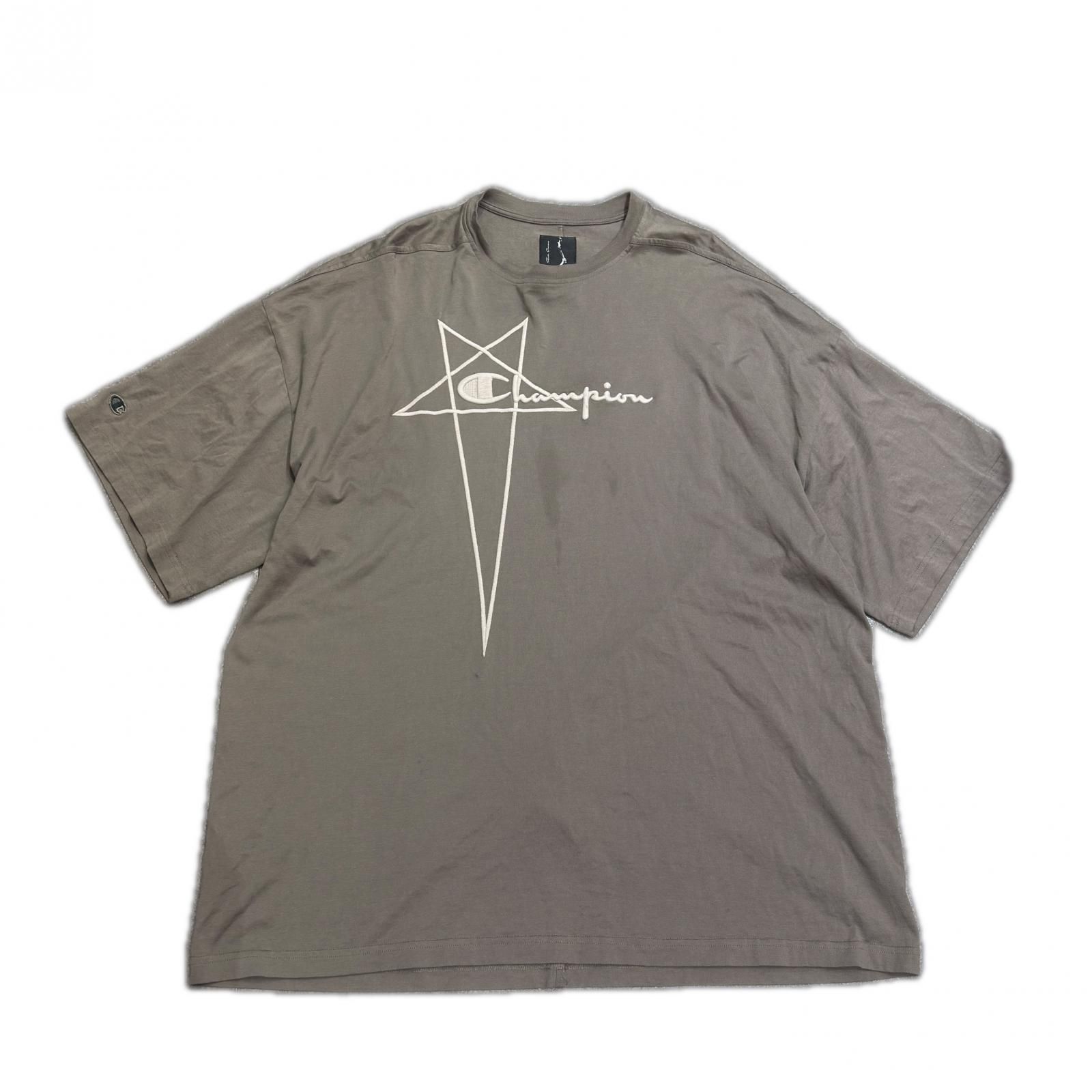 Rick Owens × Champion Tommy T Medium Weight Cotton Jersey Dust T