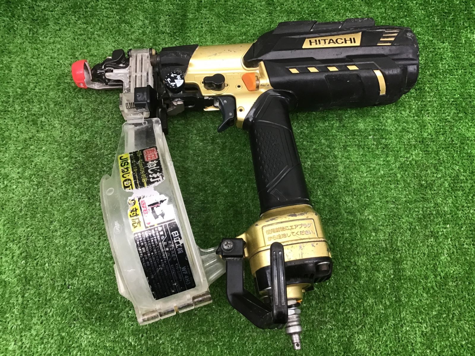 【中古B動作品】ハイコーキ(HIKOKI ※旧:日立工機) 高圧エアネジ打ち機 WF4H3◆アクトツール富山店◆C