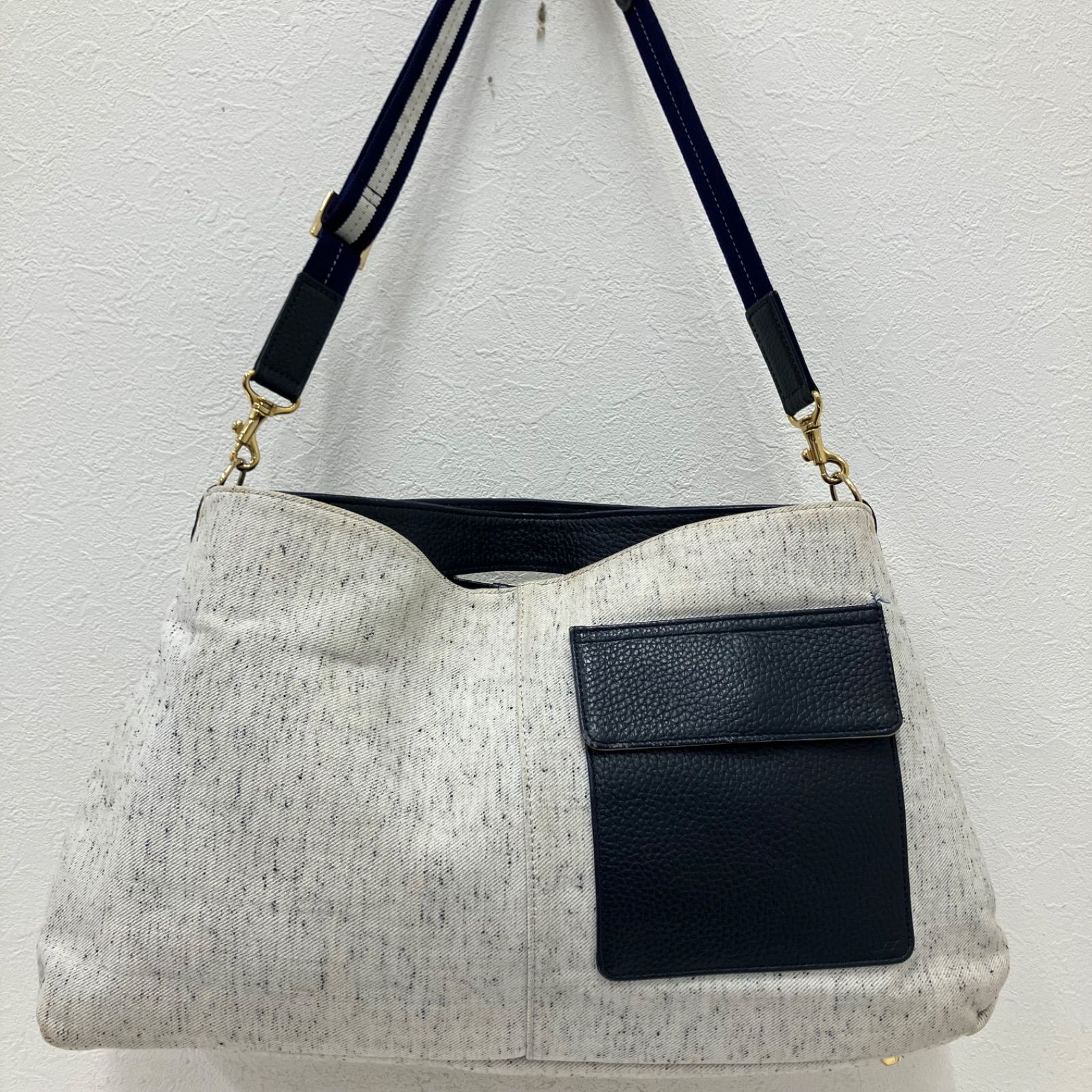 Y444 ATAO アタオ ハンドバッグ 2way ショルダーバッグ elvy エルヴィ
