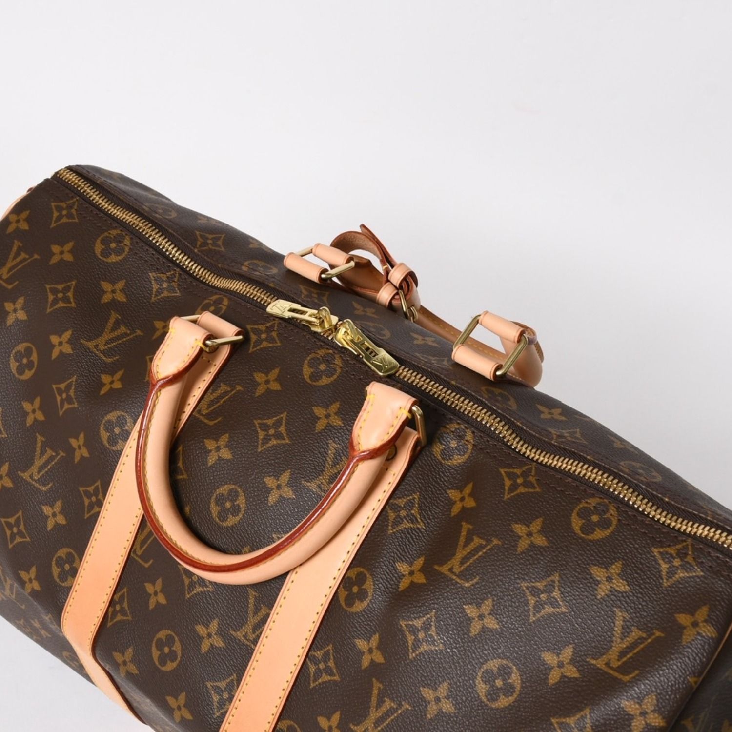 極美品 LOUIS VUITTON ルイヴィトン モノグラム キーポル45 ボストン