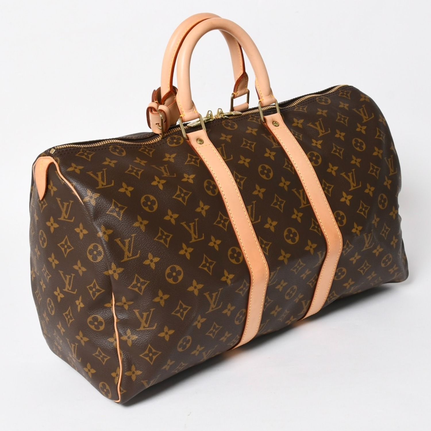 極美品 LOUIS VUITTON ルイヴィトン モノグラム キーポル45 ボストン