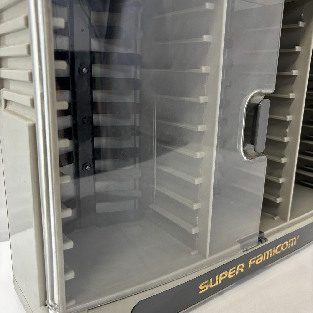 ◆スーパーマリオワールド スーパーカセットラック 30本収納 681 ◇スーパーマリオワールド スーパーカセットラック 30本収納 681