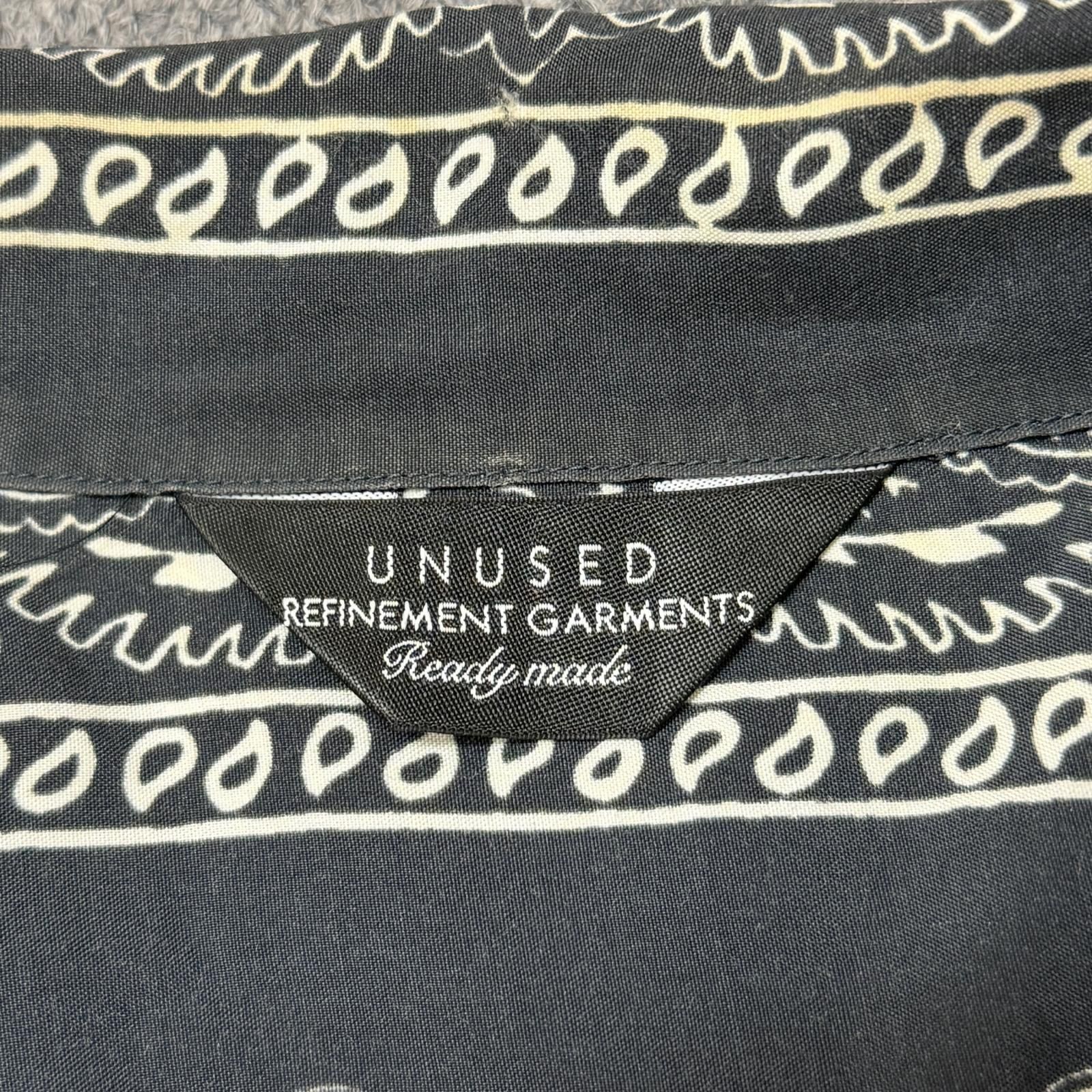 UNUSED bandanna long sleeve shirt バンダナロングスリーブシャツ