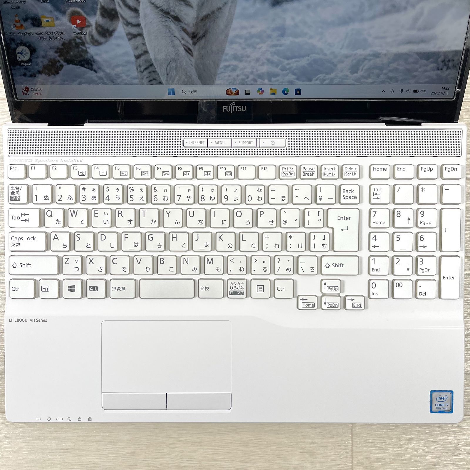 富士通 第8世代i7 SSD512GB メモリ16GB Win11 Office - メルカリ