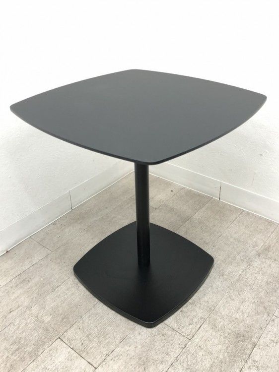 【中古品】 角テーブル ブラック