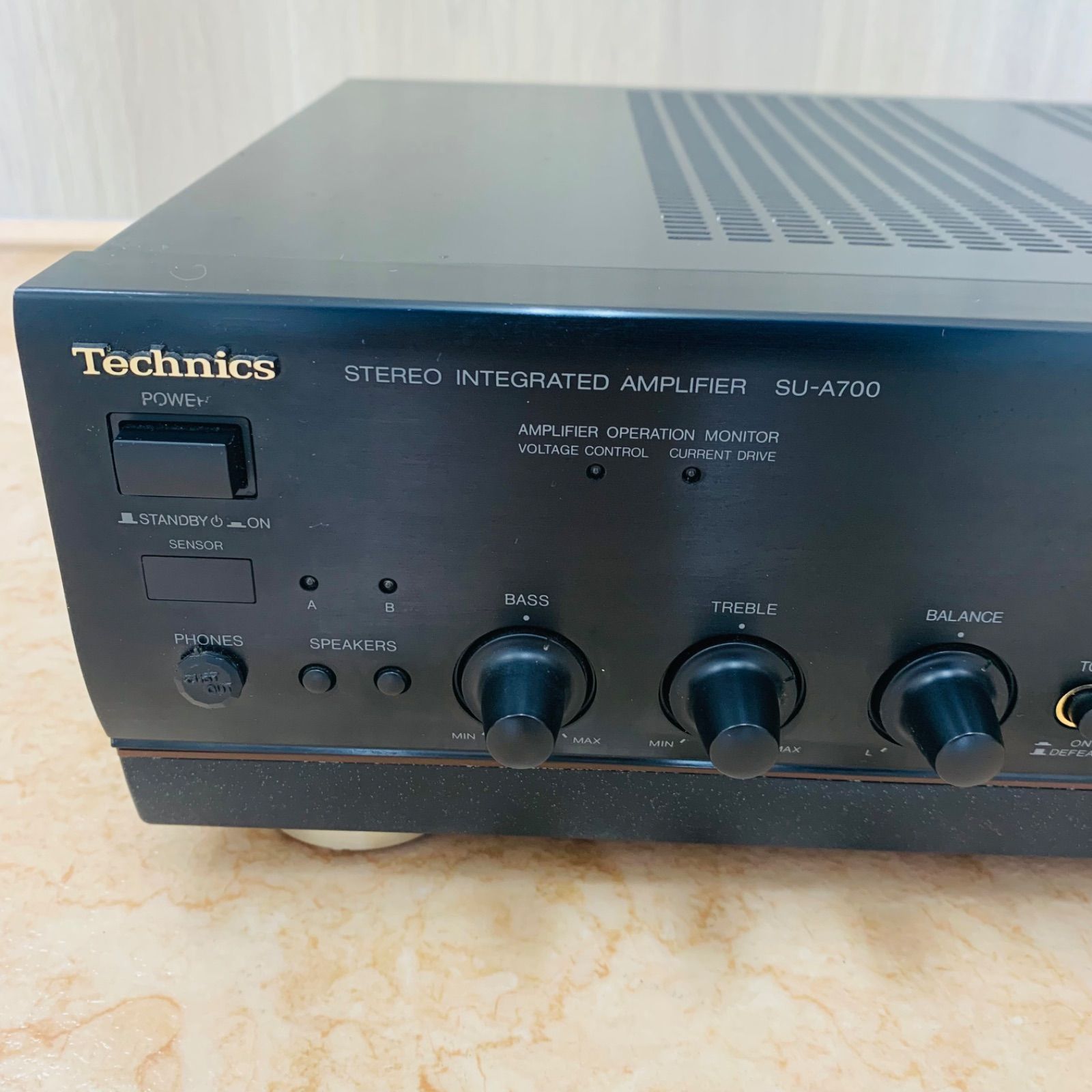 ジャンク品・通電確認済み】Technics SU-A700 ステレオアンプ C523②