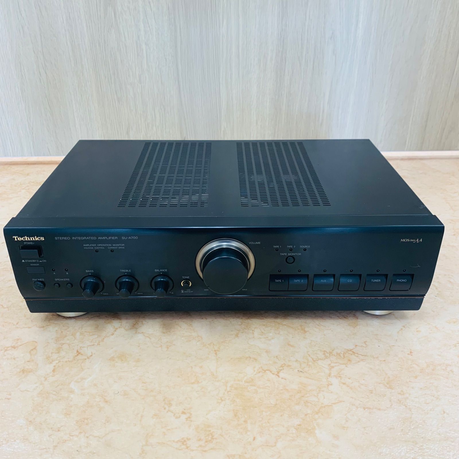ジャンク品・通電確認済み】Technics SU-A700 ステレオアンプ C523②