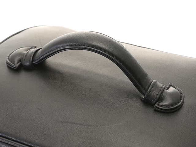 CHANEL シャネル ビコローレ 横型バニティ ブラック/GP ラムスキン