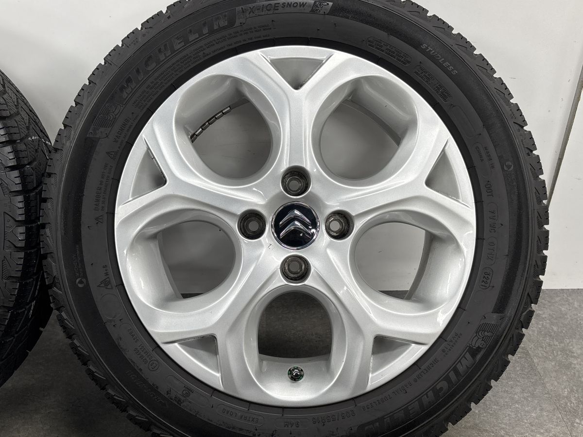 正規品】シトロエン C3 純正 16in 6J +22 PCD108 ミシュラン X-ICE