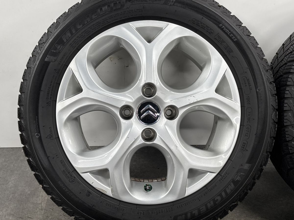 正規品】シトロエン C3 純正 16in 6J +22 PCD108 ミシュラン X-ICE