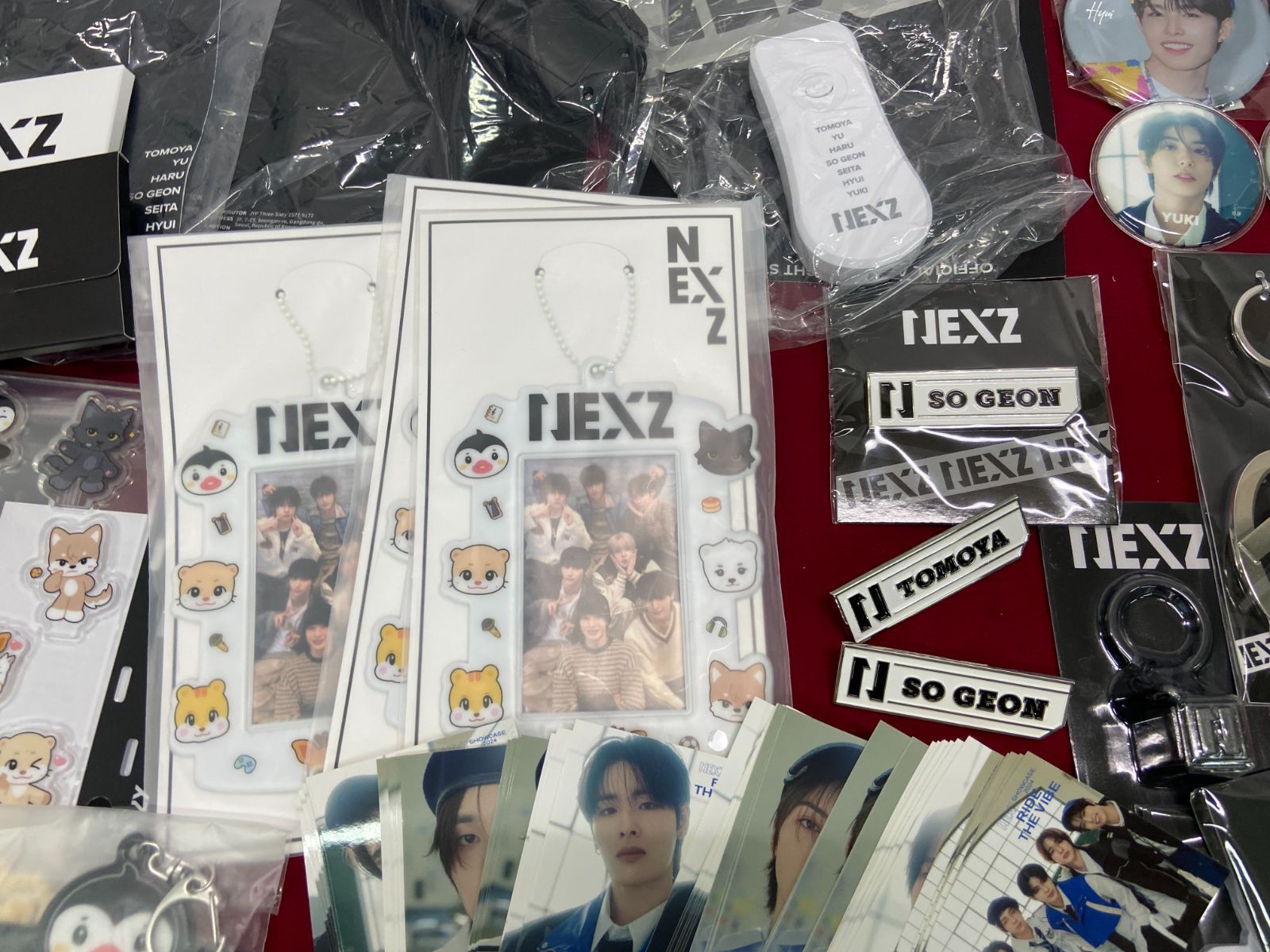 カメ】 NEXZ NEXZOO ペンライト アクスタ トレカ バッジ トレカケース