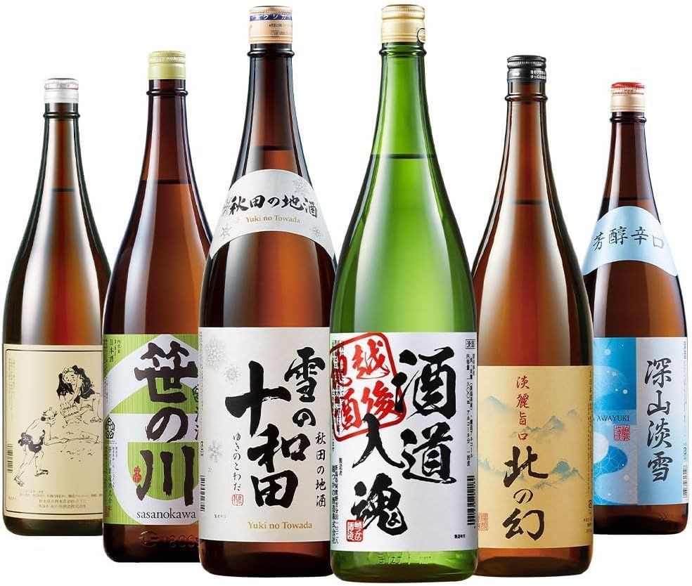 ○ 日本酒 飲み比べ 1800ml×6本 X001C6JLY7/004357 - メルカリ