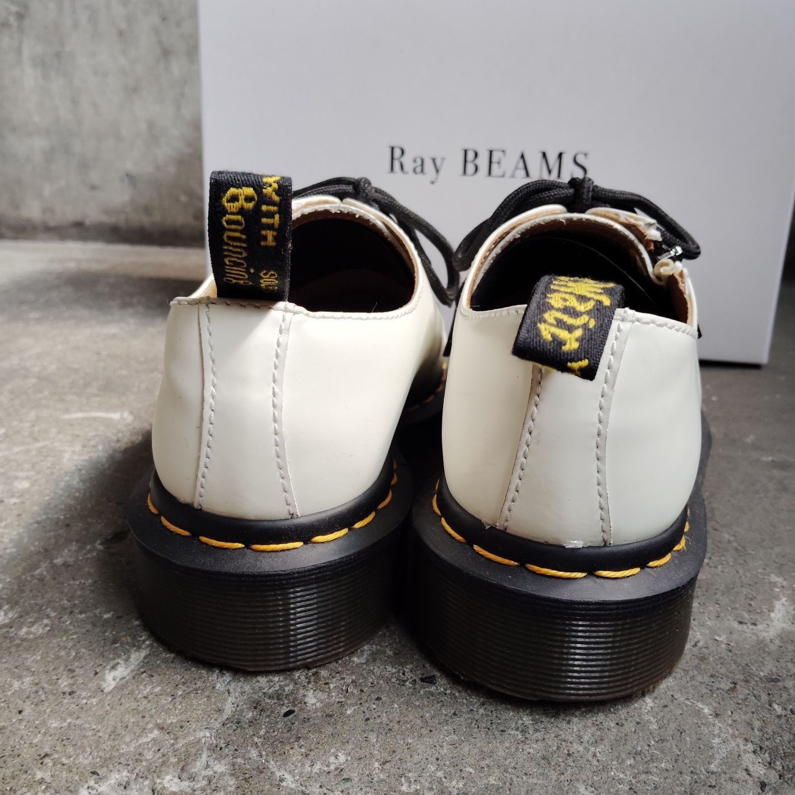Dr.Martens × BEAMS 1461 W/ZIP サイドジップ 3ホールシューズ 22cm