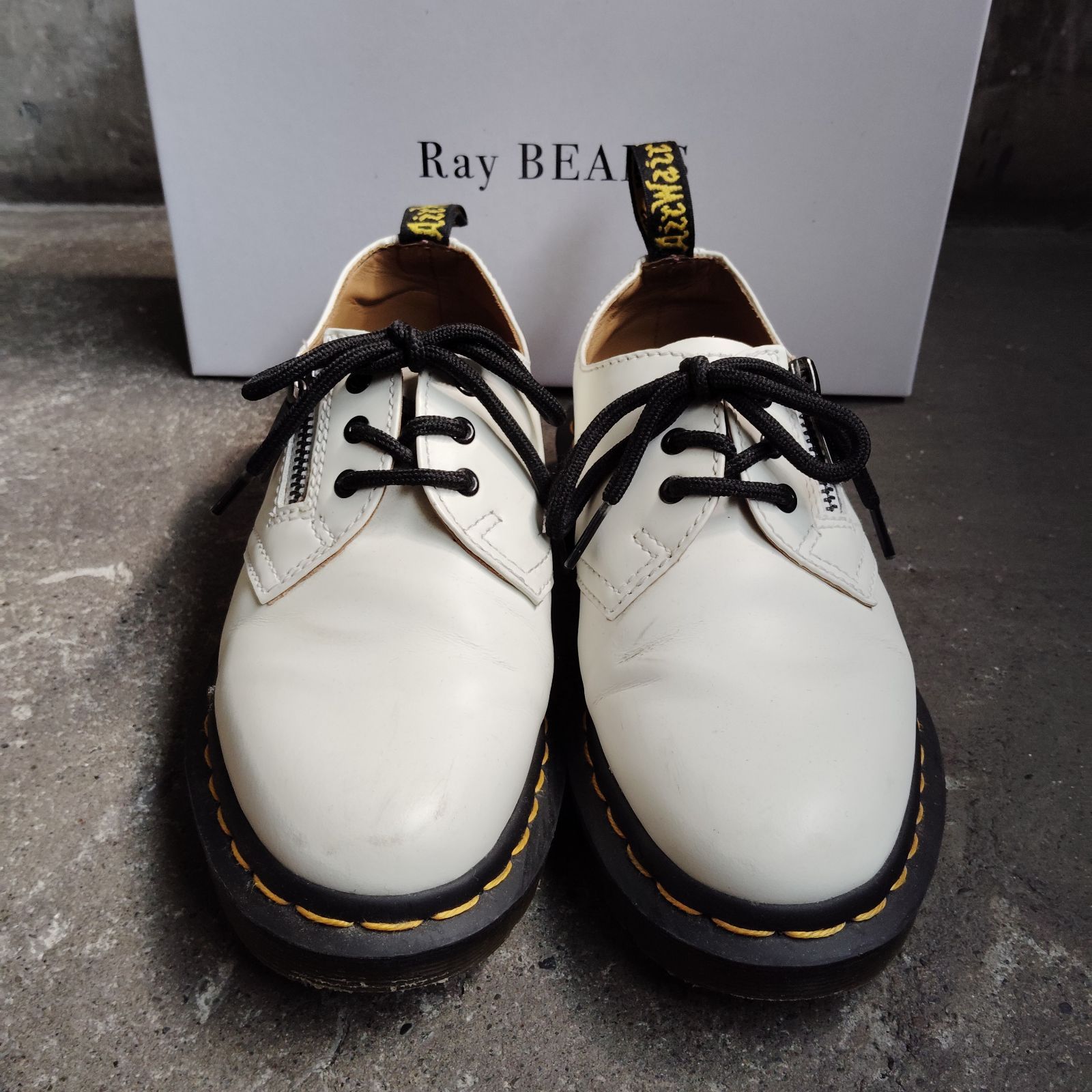Dr.Martens × BEAMS 1461 W/ZIP サイドジップ 3ホールシューズ 22cm