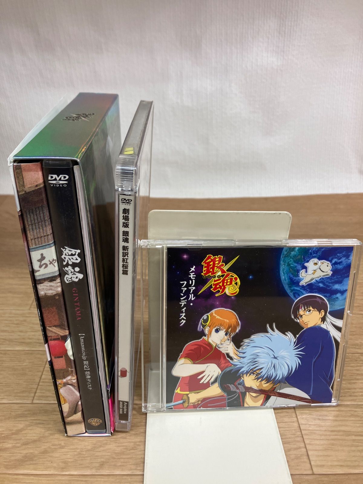 ☆【未開封巻多数あり】銀魂 1～77巻 全巻コミックセット＋関連DVD3本