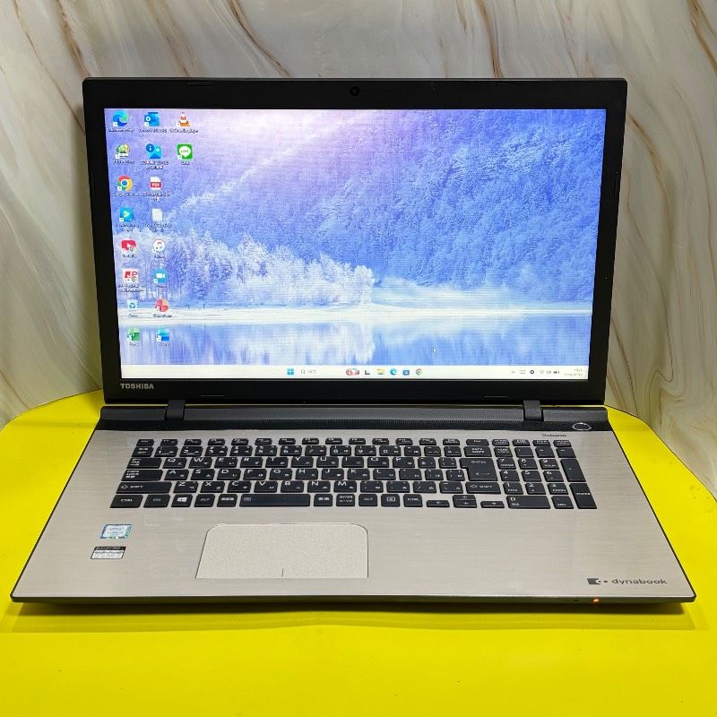 大画面 動作確認済 dynabook ノートパソコン Core i5 SSD240GB Win11