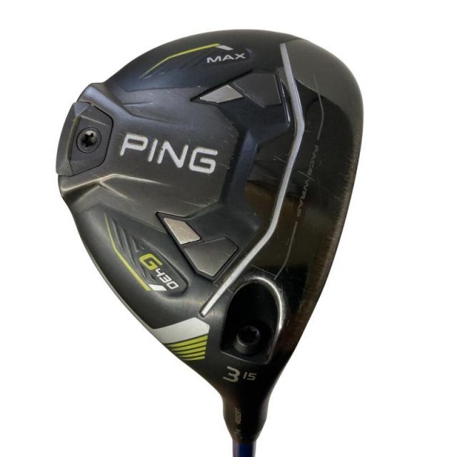 【中古】 ピン G430 MAX 3W フェアウェイウッド FW リシャフト (フレックスその他) メンズ 男性用 右利き 右用 Cランク ゴルフクラブ 25,673円