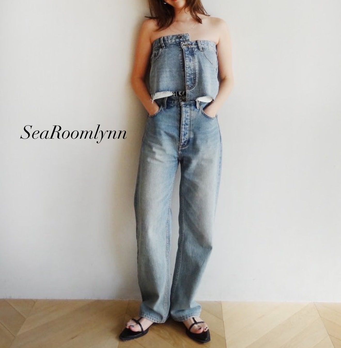 SeaRoomlynn Organic cotton ベーシック SRN02 デニム 25inch