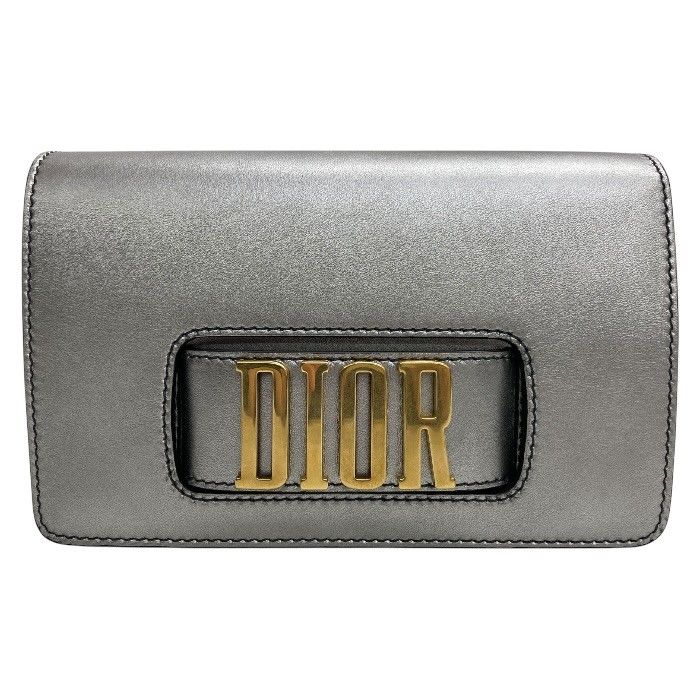 極美品/Dior/ディオール/エボリューション/ショルダーバッグ/シルバー