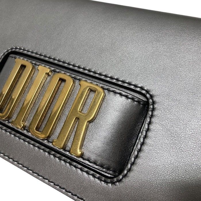 極美品/Dior/ディオール/エボリューション/ショルダーバッグ/シルバー