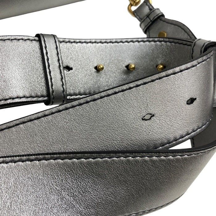 極美品/Dior/ディオール/エボリューション/ショルダーバッグ/シルバー