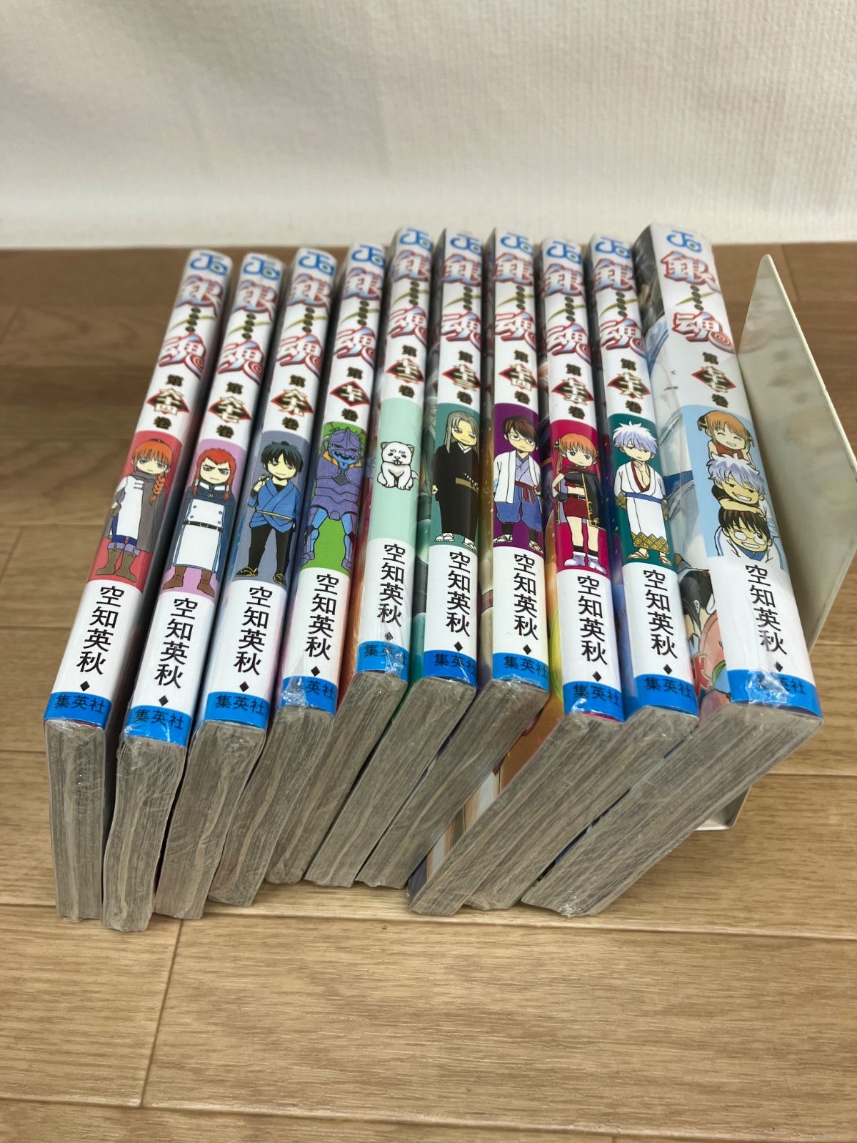 ☆【未開封巻多数あり】銀魂 1～77巻 全巻コミックセット＋関連DVD3本