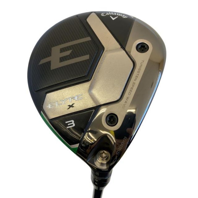 【中古】 キャロウェイ ELYTE X 3W フェアウェイウッド FW VENTUS GREEN 50 for CW(ELYTE FW) (フレックスSR) メンズ 男性用 右利き 右用 Cランク ゴルフクラブ