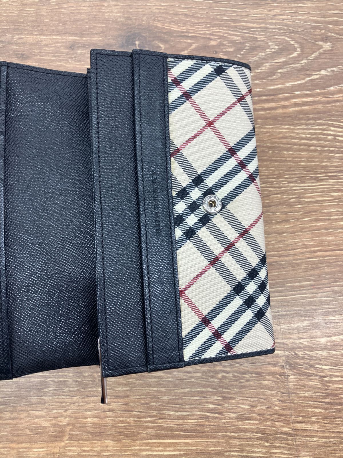 BURBERRY ノバチェック 2つ折り財布 (A7-94) T - メルカリ