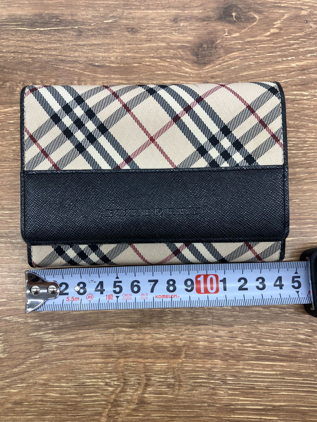 BURBERRY ノバチェック 2つ折り財布 (A7-94) T - メルカリ