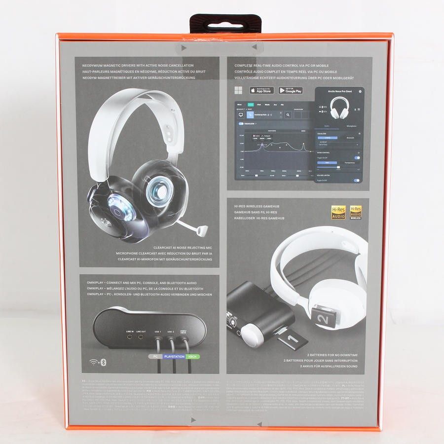 新品未開封】SteelSeries Arctis Nova Pro Omni White 61722