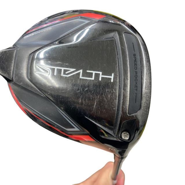 【中古】 テーラーメイド STEALTH 10.5° ドライバー DR TENSEI RED TM50(STEALTH DR) (フレックスS) メンズ 男性用 右利き 右用 Cランク ゴルフクラブ