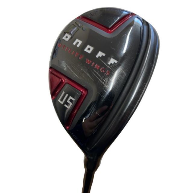 【中古】 ダイワ(グローブライド) ONOFF UTILITY WINGS(2024) KURO U5 ユーティリティ UT 純正特注シャフト (フレックスS) メンズ 男性用 右利き 右用 Cランク ゴルフクラブ