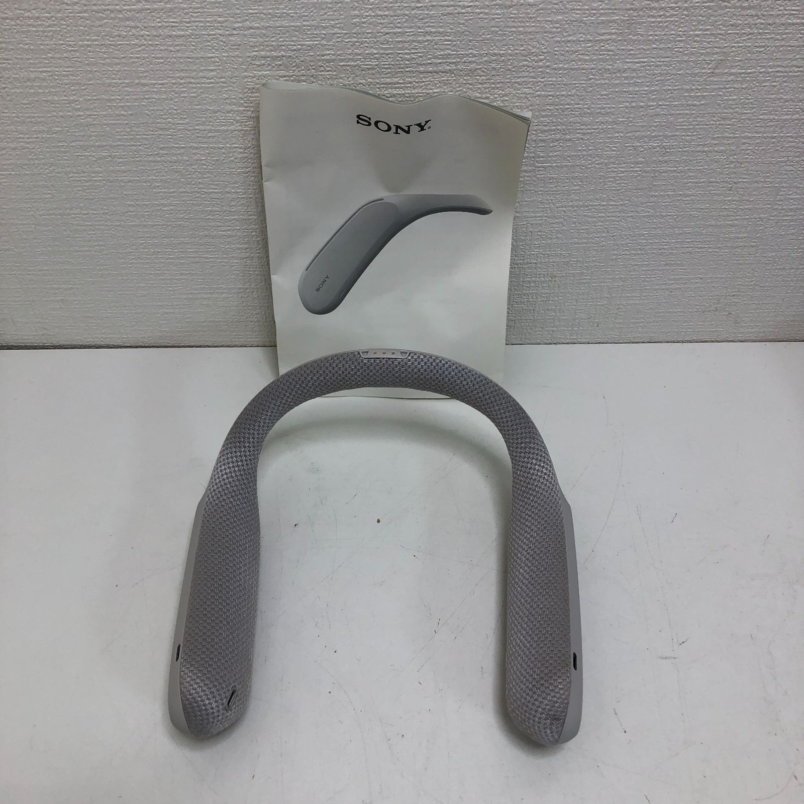 SONY ソニー SRS-WS1 ウェアラブルネックスピーカー 本体のみ 通電確認